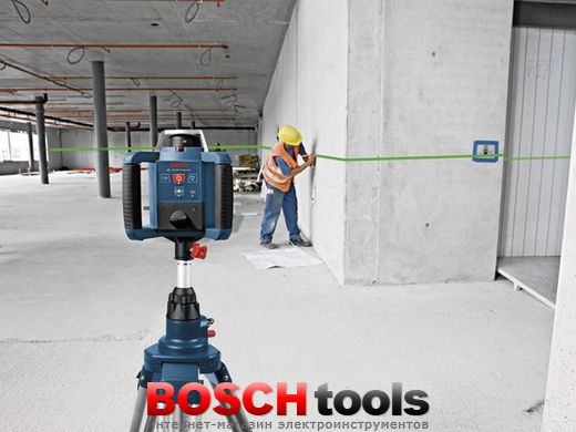 Ротационный лазерный нивелир Bosch GRL 300 HVG + LR1+ RC1