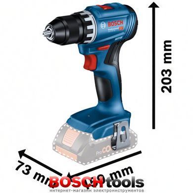 Аккумуляторная дрель-шуруповерт Bosch Pro GSR 18V-45, без акб и з/у