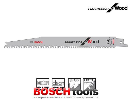 Пильное полотно Bosch progressor for Wood S 2345 X