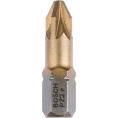 Насадка для загвинчування Max Grip TIN, PZ2, 25 мм, 3 шт.