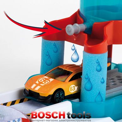 Дитячий ігровий набір Bosch Car Service Pit Lane, з автомобілем що змінює колір (Klein 2866)