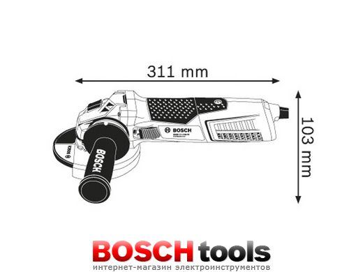 Угловая шлифмашина Bosch GWS 19-125 CIST