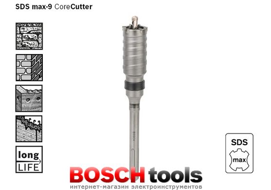 Порожниста коронка нероз'ємна Bosch SDS-max-9 CoreCut
