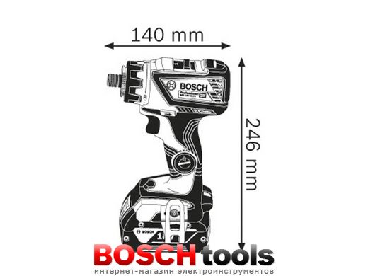 Аккумуляторный шуруповерт Bosch GSR 18V-60 FC Professional