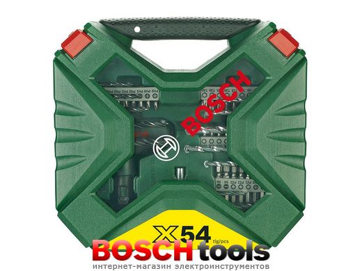 Комбинированный набор Bosch X-Line Classic, 54 шт.