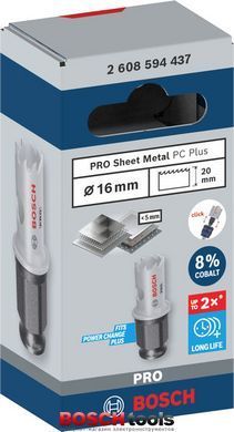 Коронка PRO Sheet Metal PC Plus, &Oslash; 16 мм