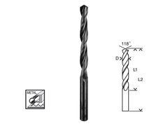 Свердло Bosch по металу HSS-R, 2,5x30/57