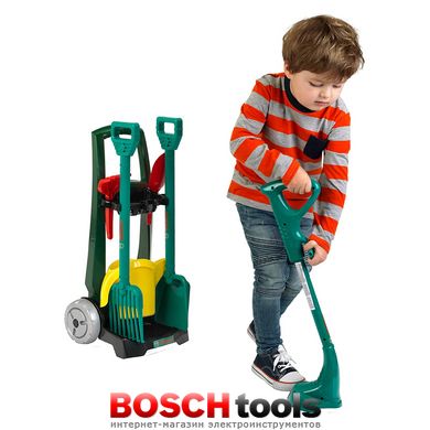 Дитяча іграшка Садовий візок Bosch Garden (Klein 2751) з аксесуарами