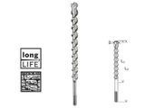 Ударное сверло Bosch SDS-max-9, NaturStone, &Oslash; 28x800/920 мм