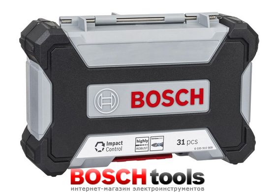 Набор бит Bosch Pick and Click Impact Control, 31 шт.