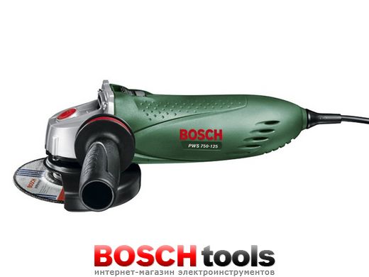 Кутова шліфмашина Bosch PWS 750-125