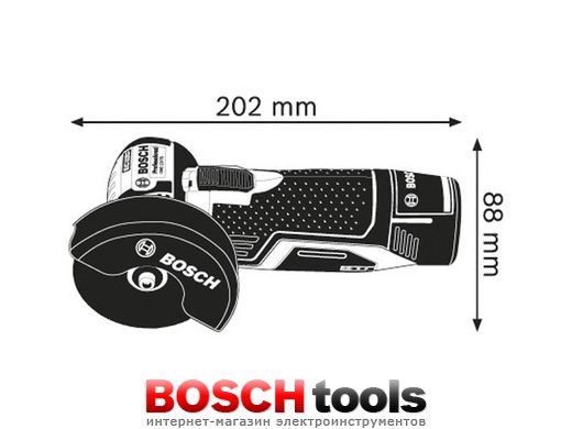 Аккумуляторная угловая шлифмашина Bosch GWS 12V-76