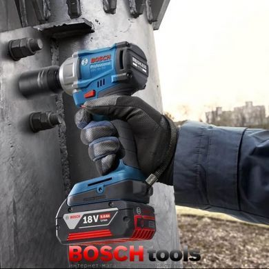 Аккумуляторный ударный гайкокрут GDS 18V-350 PROFESSIONAL