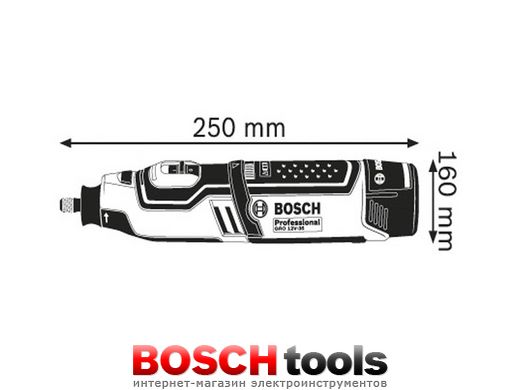 Акумуляторна бормашина Bosch GRO 12V-35