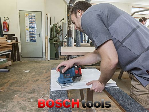 Аккумуляторная виброшлифмашина Bosch GSS 18V-10 Professional