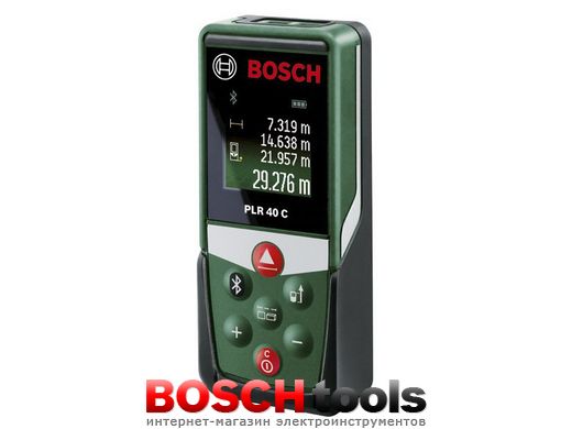 Лазерний далекомір Bosch PLR 40 C