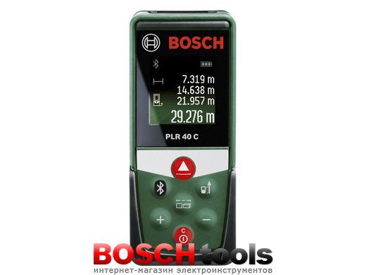 Лазерний далекомір Bosch PLR 40 C