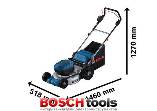 Беспроводная газонокосилка GRA 18V2-46 PROFESSIONAL