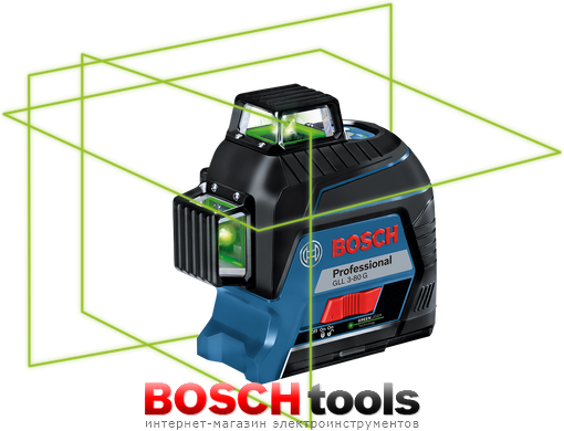 Линейный лазерный нивелир Bosch GLL 3-80 G