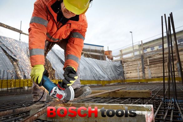 Угловая шлифмашина Bosch GWX 13-125 S с X-LOCK