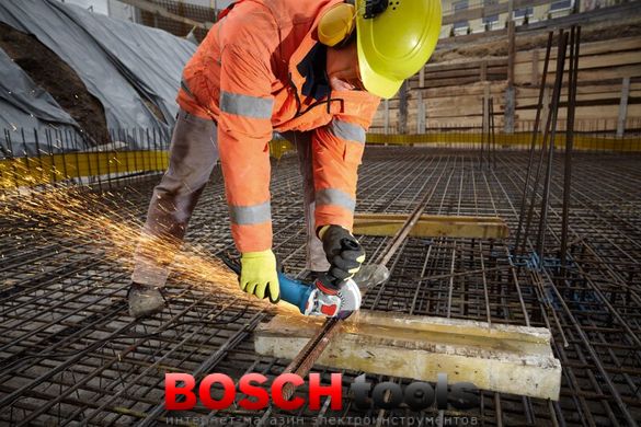 Кутова шліфмашина Bosch GWX 13-125 S з X-LOCK