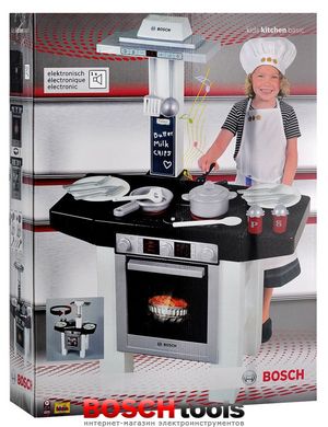 Дитяча ігрова кухня BOSCH "STYLE CENTER" (Klein 9273) з електронним звуком «приготування їжі» і вбудованим світловим модулем