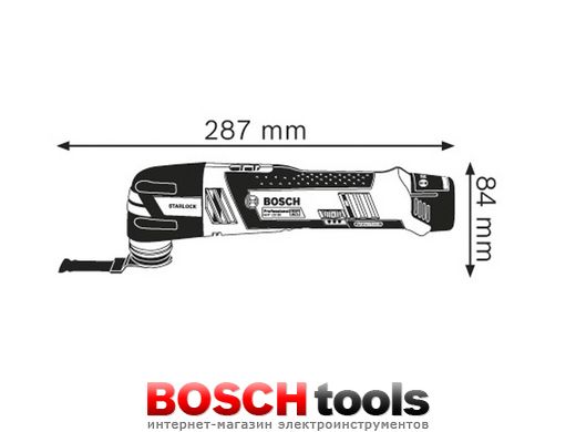 Акумуляторний багатофункційний інструмент Bosch GOP 12V-28